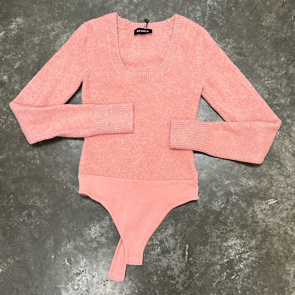 NWOT Express Pink Bodysuit